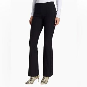 Rag and Bone Simone Mid Rise Flare Leg Pants Black CURRENT stretch Sz 8